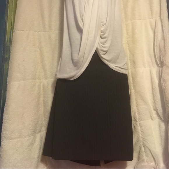 NWT Peter style Tahari skirt. Grey/white. Size 8 - Picture 2 of 7
